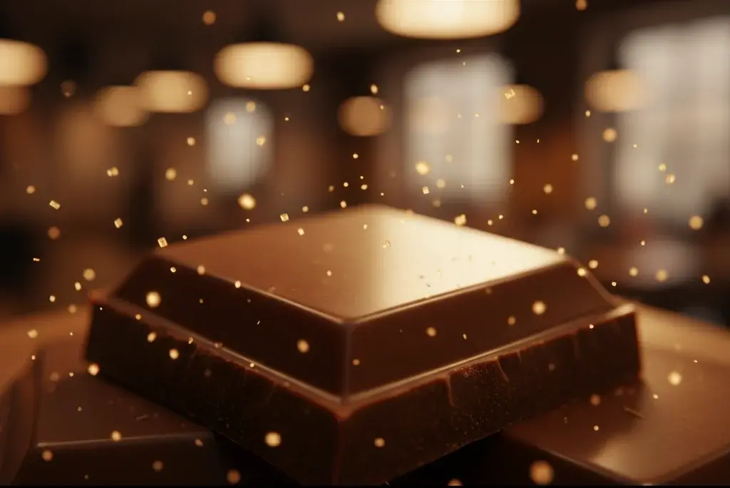 שוקולד מופחת סוכר - קוביות